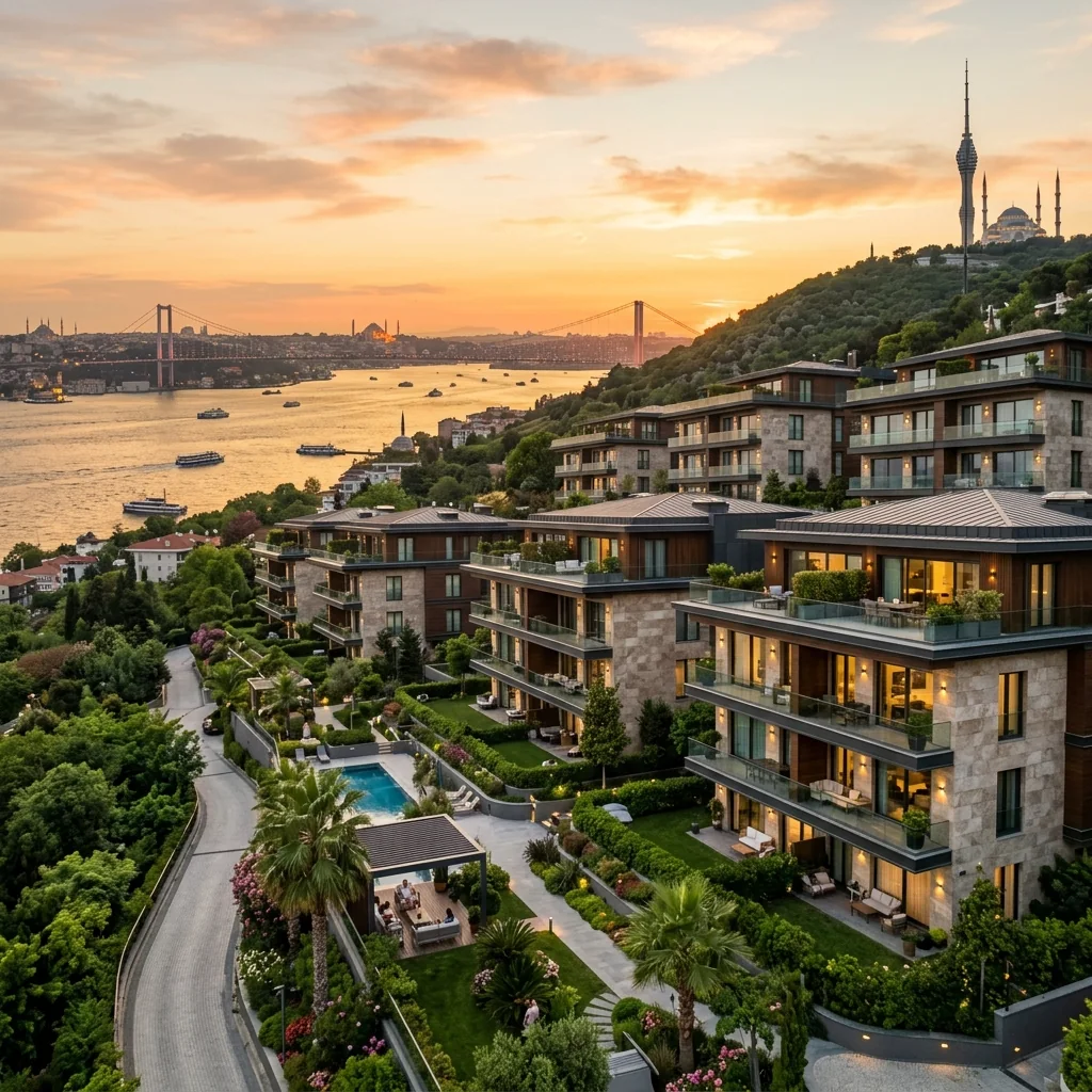 İstanbul'un Zirvesinde Eşsiz Mimari